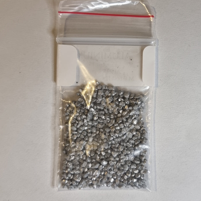 Aluminium Granules 10 Gram Sample Bag