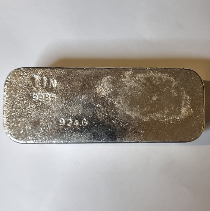 Tin Metal 924g Ingot