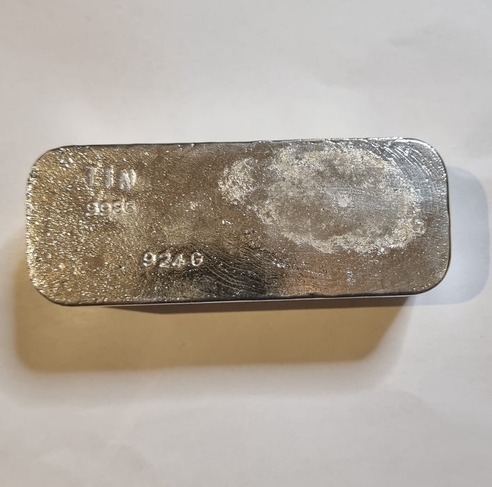 Tin Metal 924g Ingot