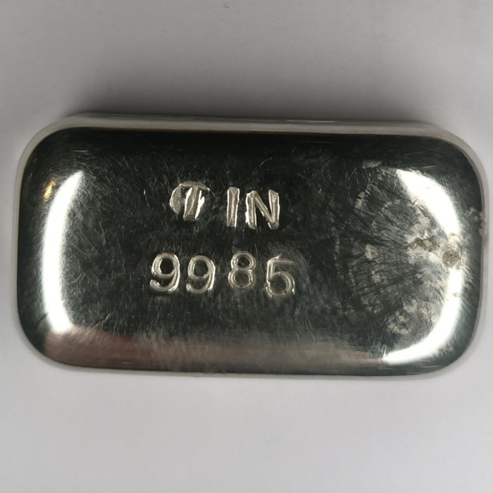 Tin Metal 80 Gram Ingot