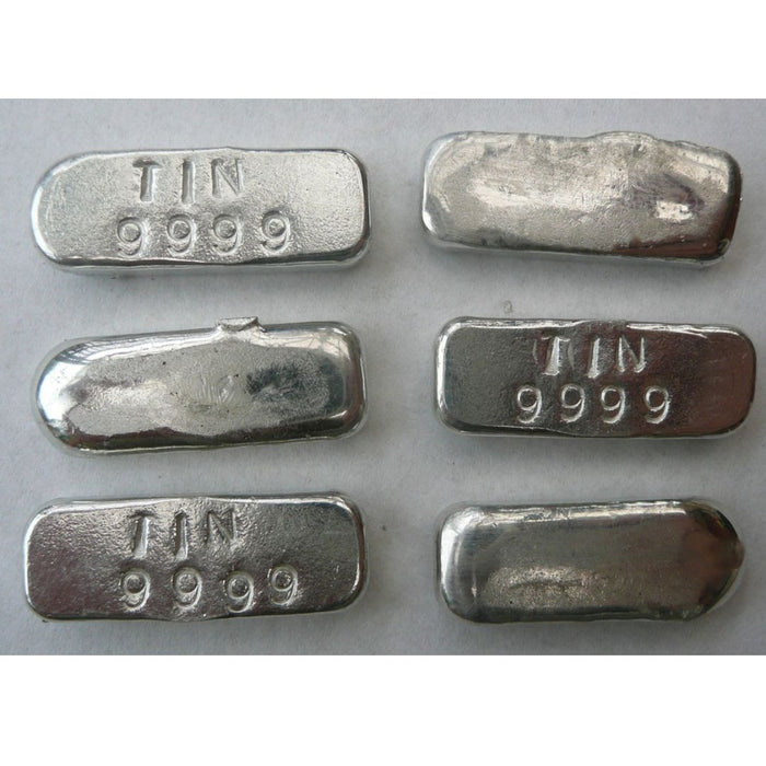Tin Metal Ingot 10g
