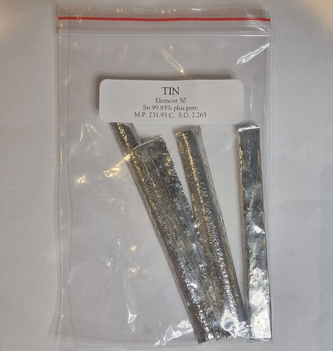 Tin Metal Stick 100 Gram Bag