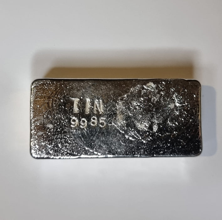 Tin Metal 270 Gram Ingot