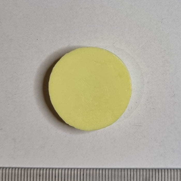 Sulphur Disk 27mm (for Element Collectors and Teaching Aid)