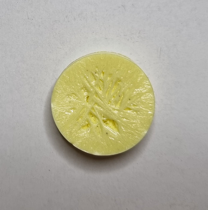 Sulphur Disk 27mm (for Element Collectors and Teaching Aid)