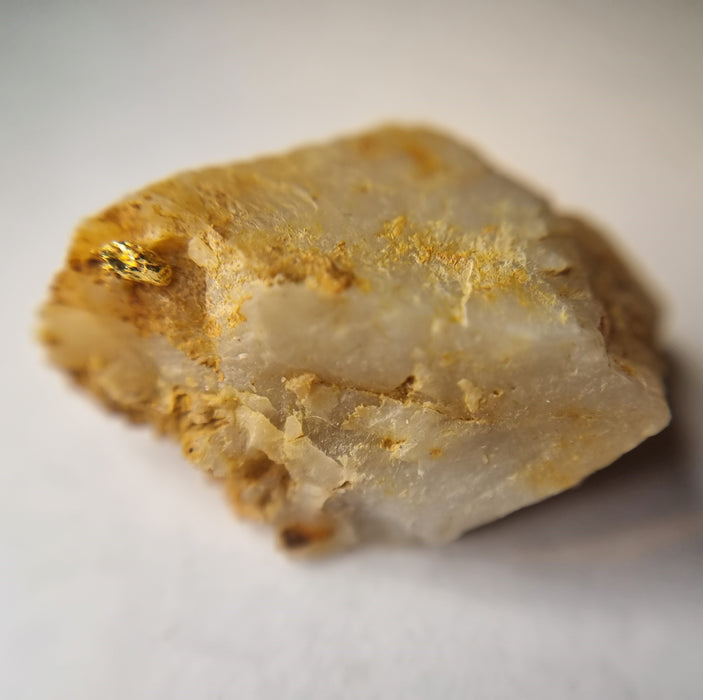 Gold in quartz,  Berringa Victoria Australia   25187