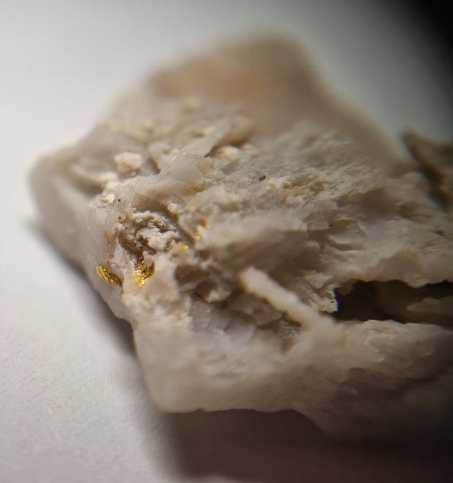 Gold in quartz - Berringa Victoria Australia   25195
