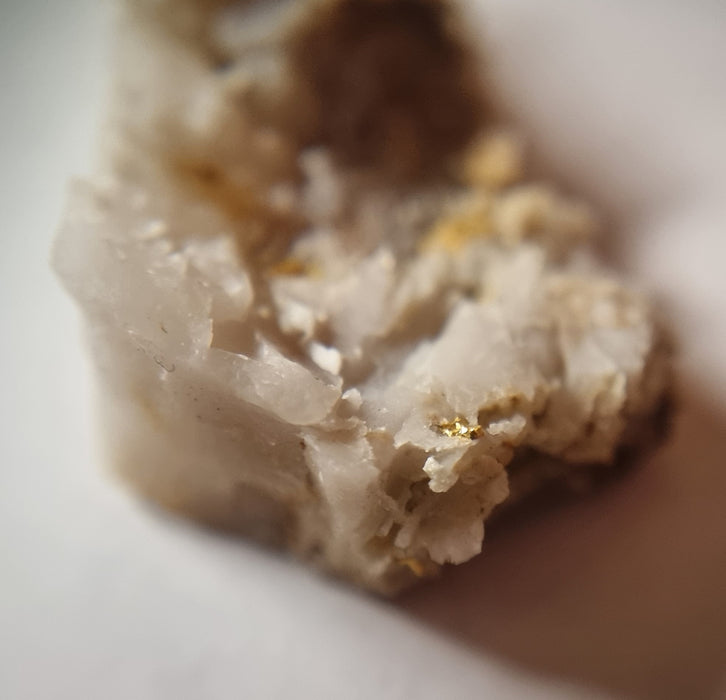 Gold in quartz - Berringa Victoria Australia   25196