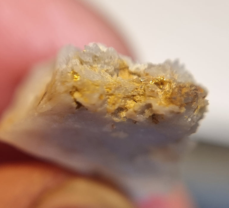 Gold in quartz - Berringa Victoria Australia   25196