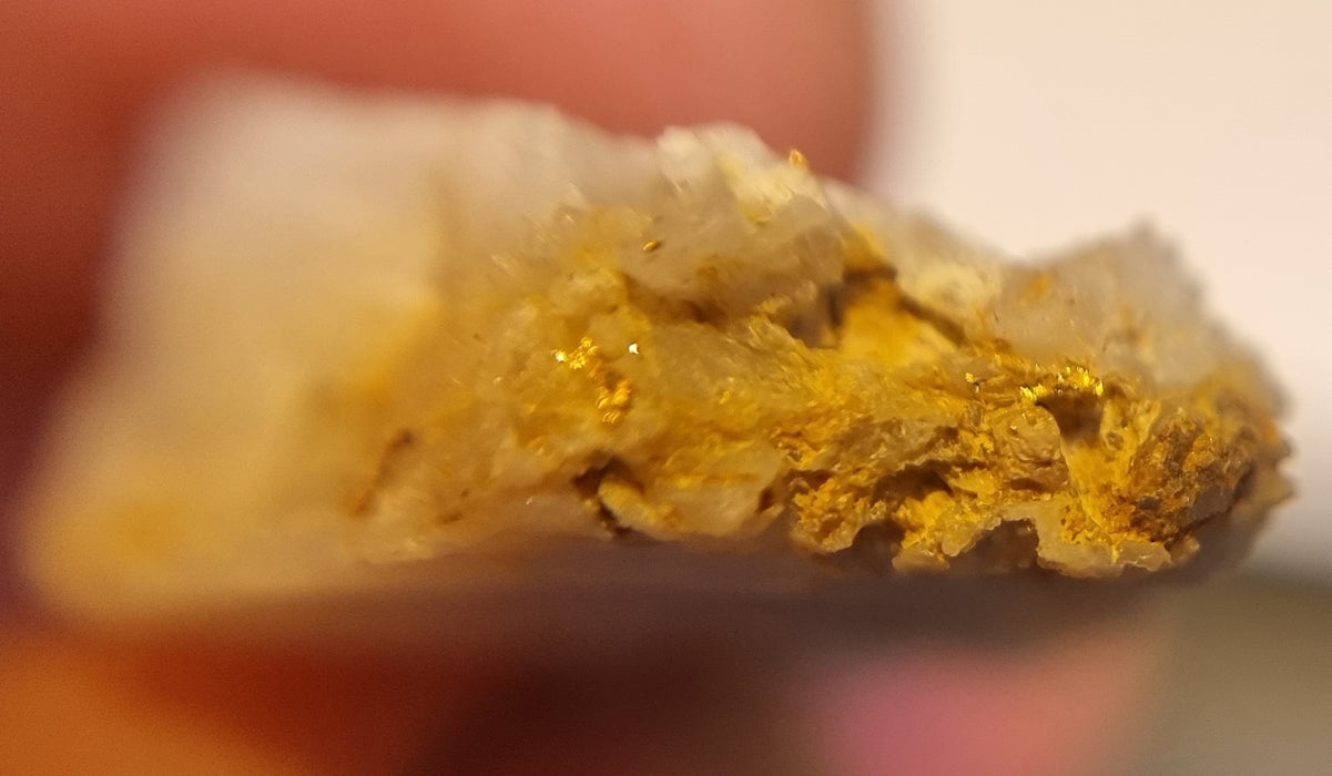 Gold in quartz - Berringa Victoria Australia   25196
