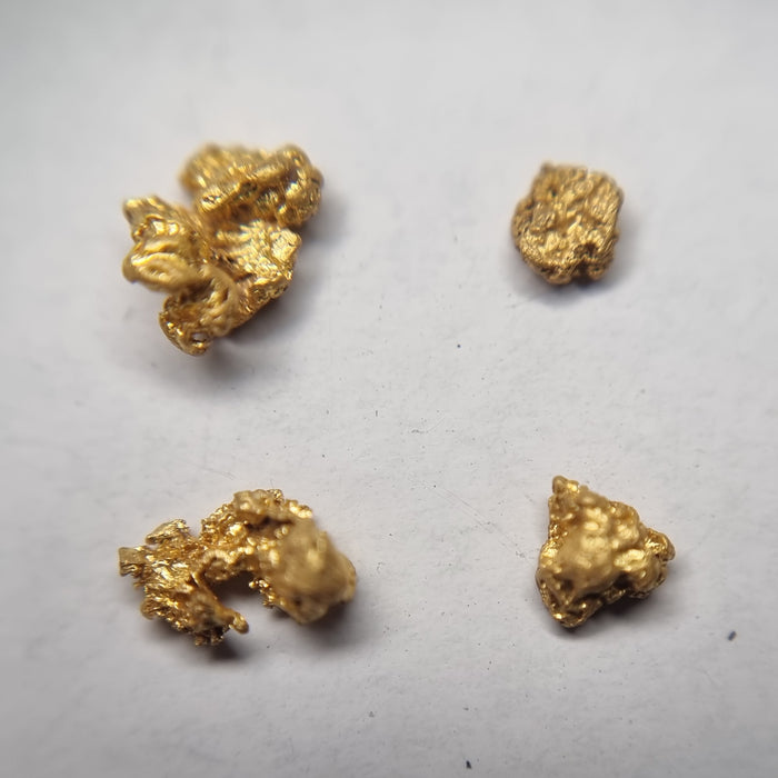 Gold Nuggets half Gram+ Lot (25201)