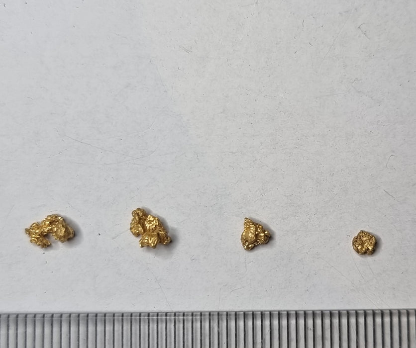 Gold Nuggets half Gram+ Lot (25201)
