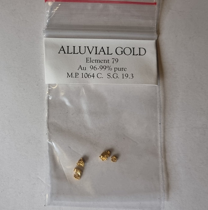 Gold Nuggets half Gram+ Lot (25201)