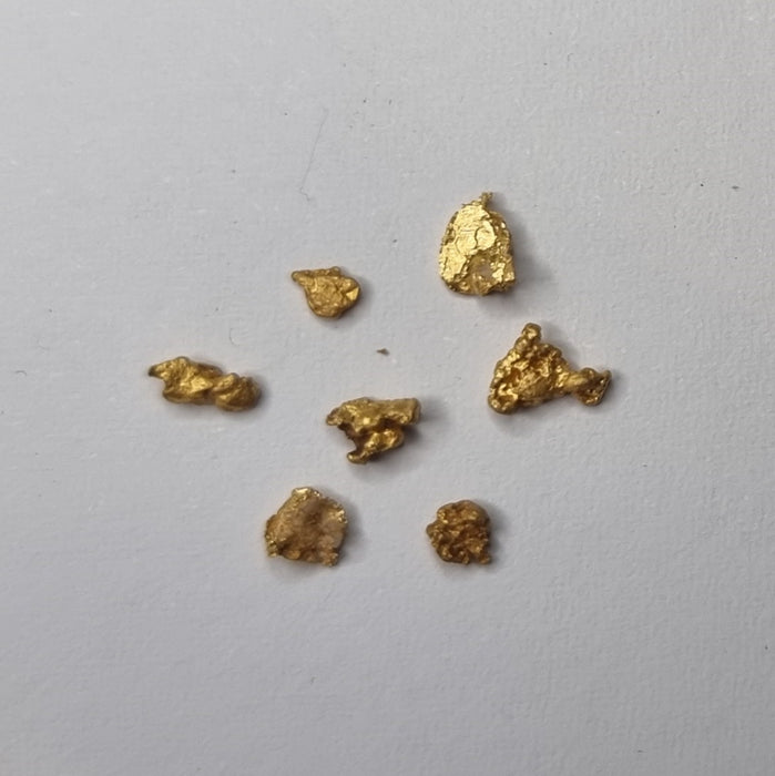 Gold Nuggets half Gram Lot (25202)