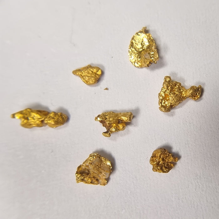 Gold Nuggets half Gram Lot (25202)