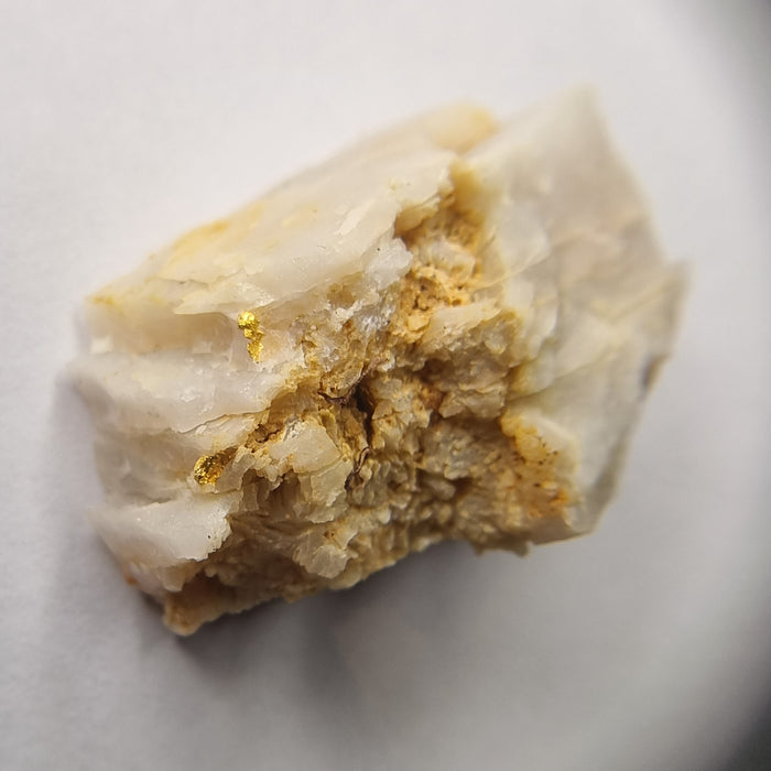 Gold in quartz - Berringa Victoria Australia (25207)