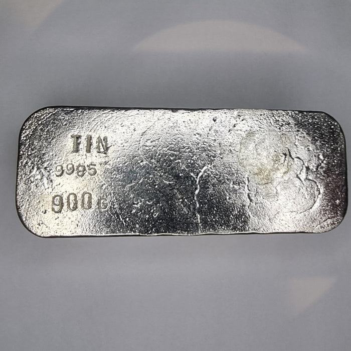 Tin Metal 900g Ingot