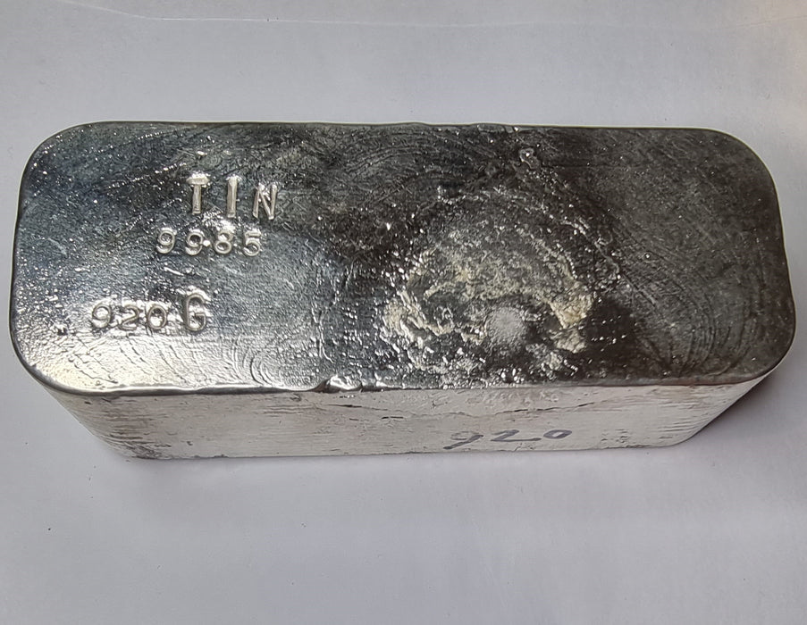 Tin Metal 920g Ingot