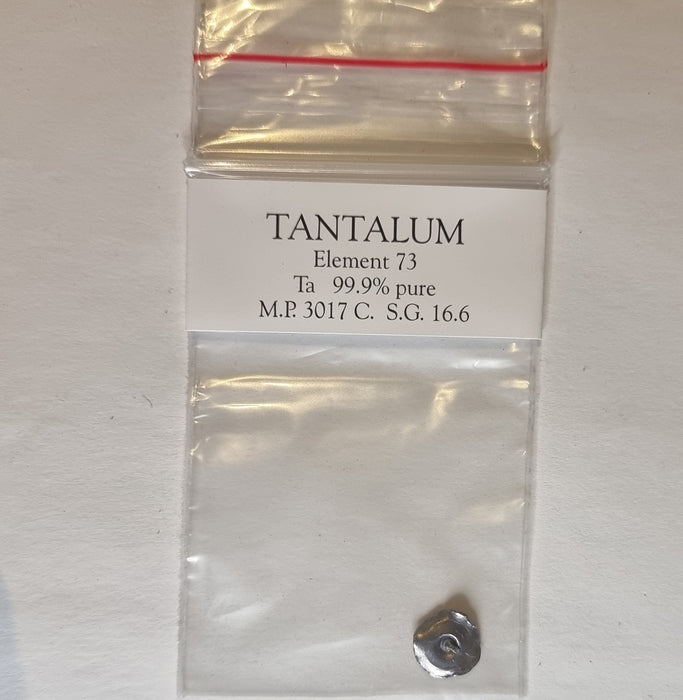 Tantalum Metal Sample