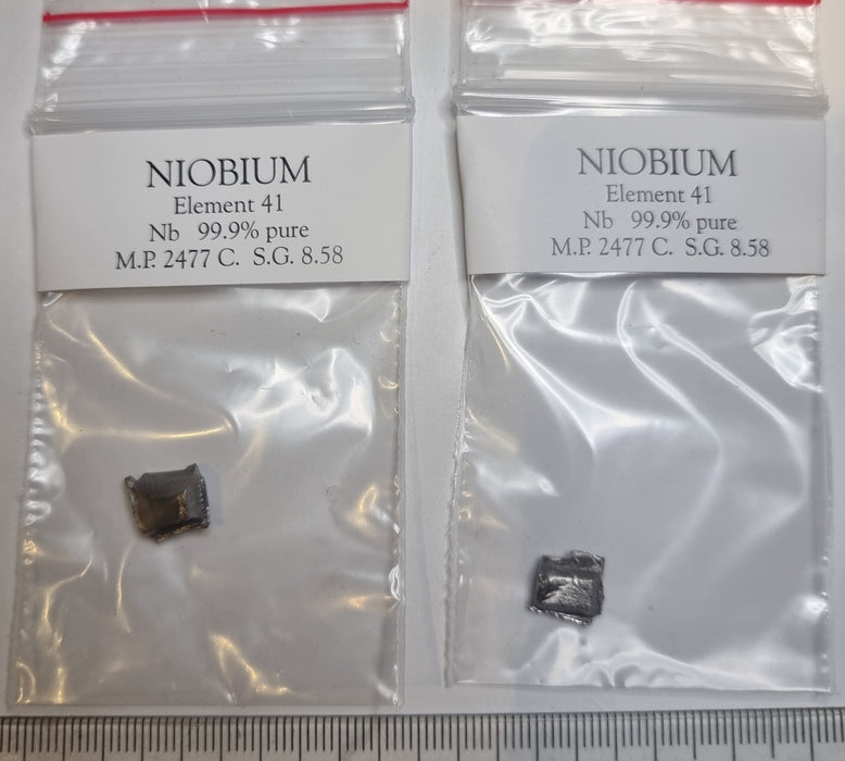 Niobium Metal Sample