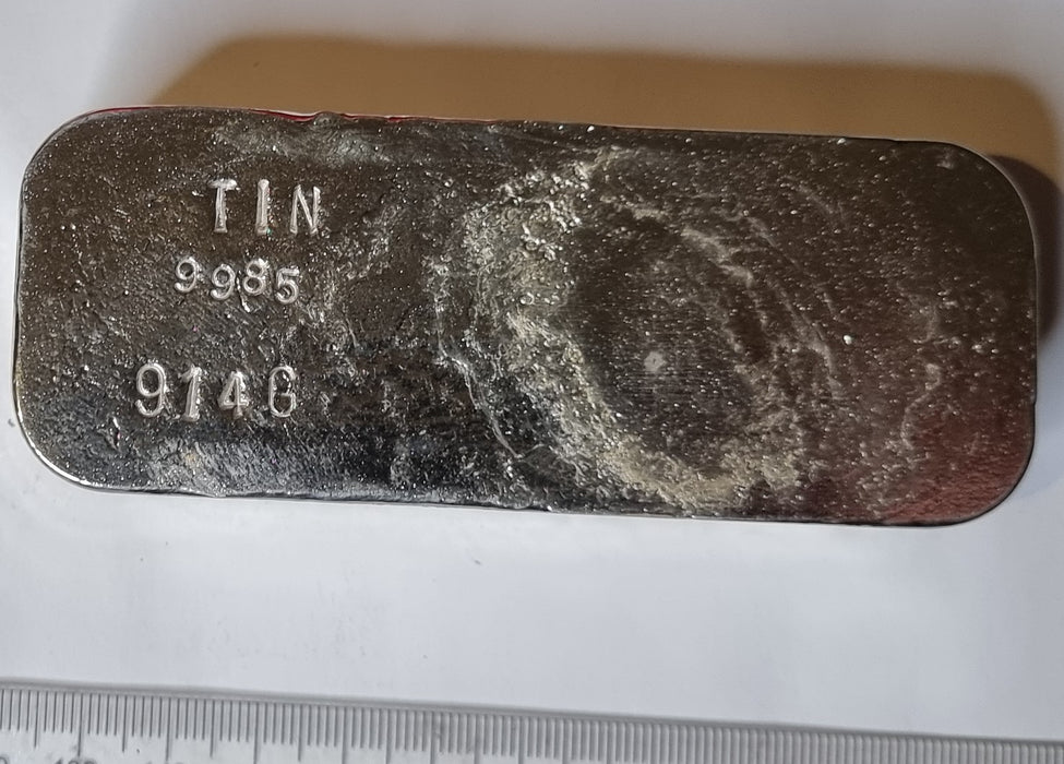 Tin Metal 914g Ingot
