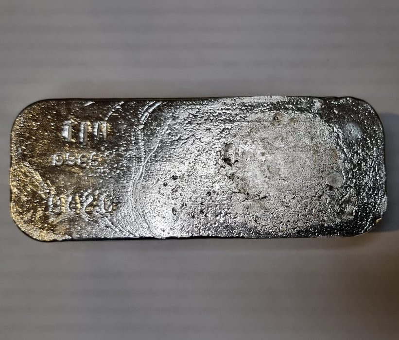 Tin Metal 942g Ingot