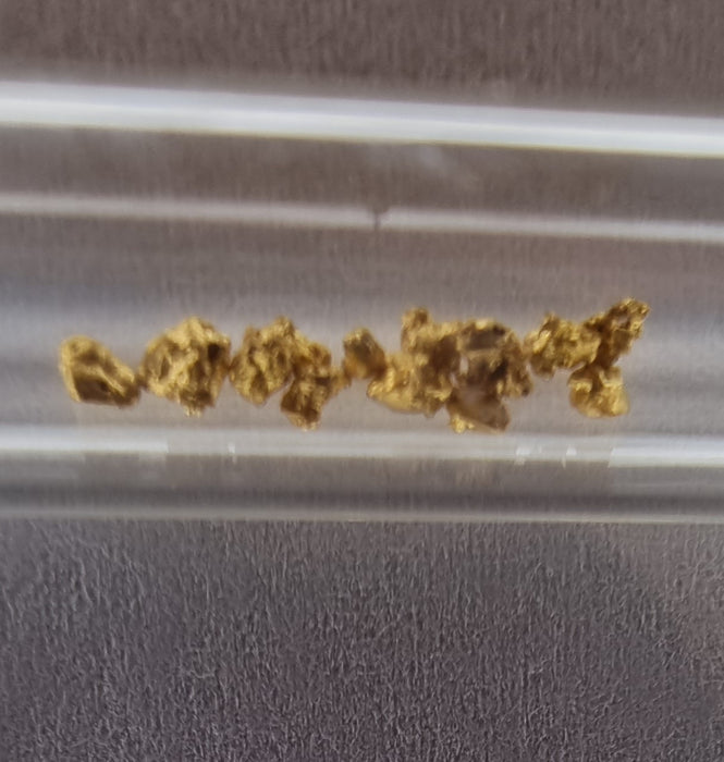 Alluvial Gold Grains .3 Gram in Bottle