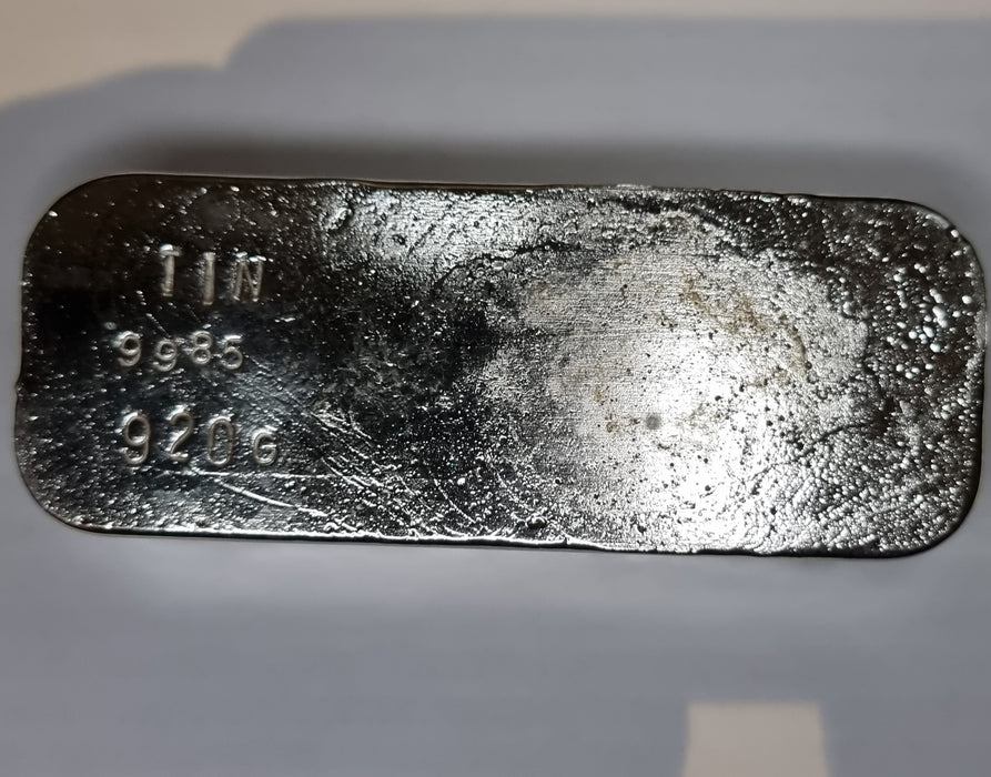 Tin Metal 920g Ingot
