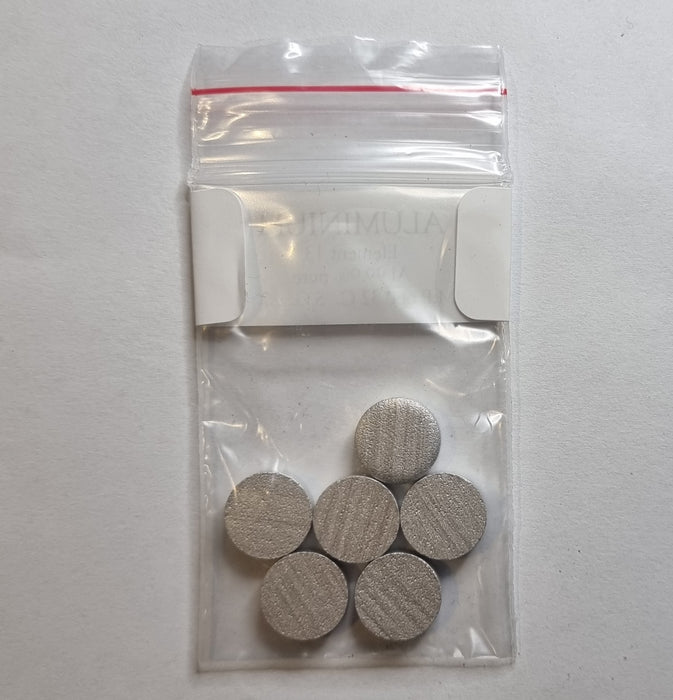 Aluminium, high purity Disks