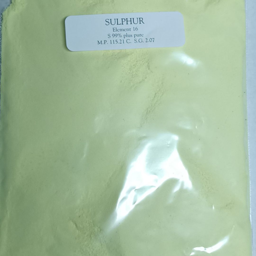 Sulf Sulphur Yellow Elemental 400 Gram – Billing Metals & Manufacturing
