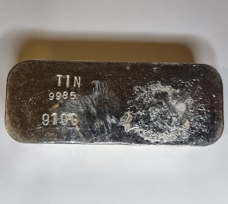 Tin Metal 910g Ingot