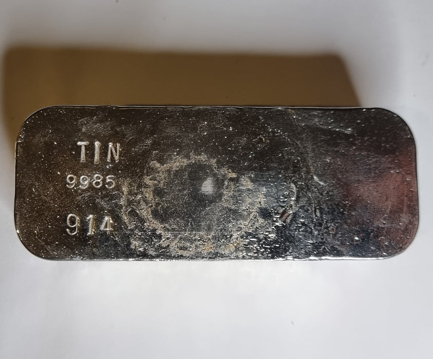 Tin Metal 914g Ingot